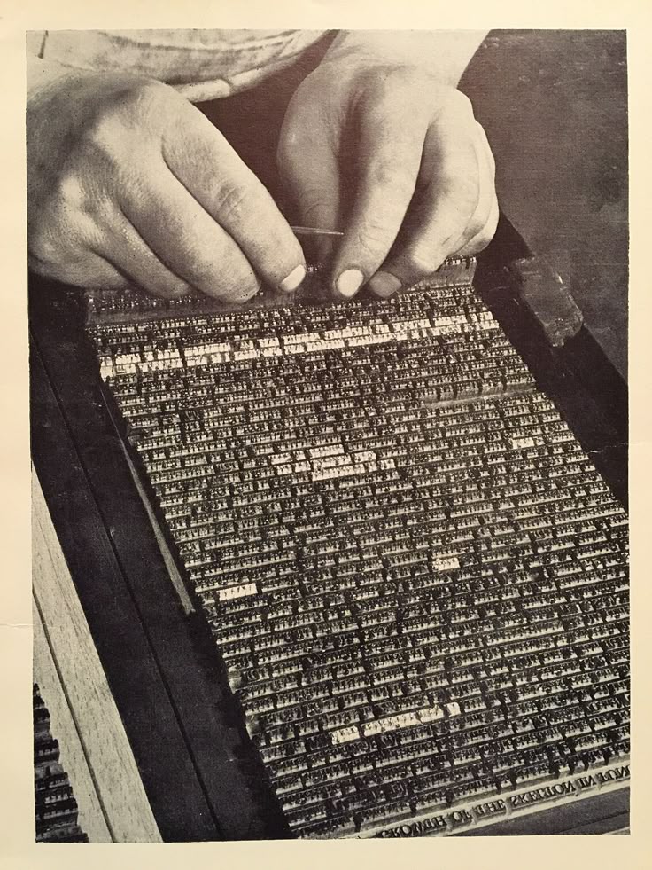 Historical printing press